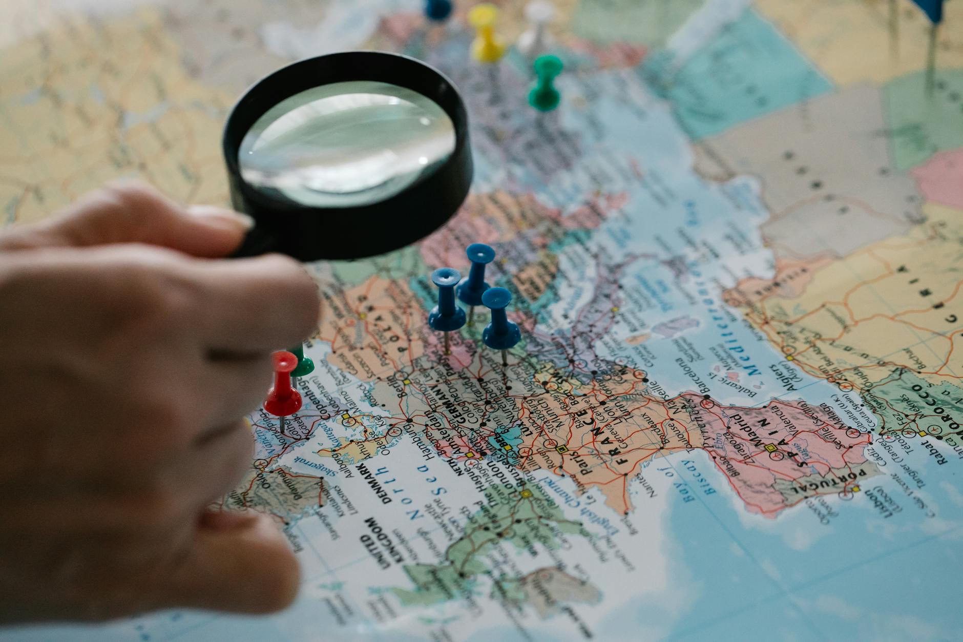 Kaart van de wereld met vestigingslocaties voor website laten maken in de sint-Oedenrode